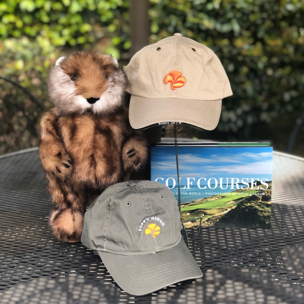 Bundle of 2 Poppy Hills & Ridge Golf Hats